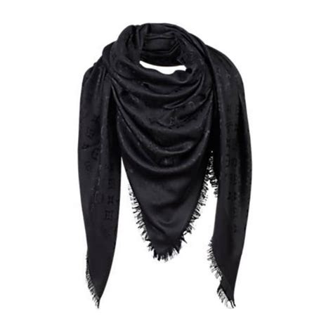 louis vuitton black silk scarf|louis vuitton scarf buy online.